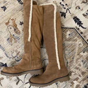 Womens over the knee Sole Society boot.